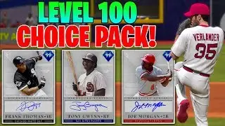 LEVEL 100 DIAMOND CHOICE PACK OPENING! MLB The Show 19 Diamond Dynasty