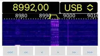 USAF Radio Check Tail End 8992 khz