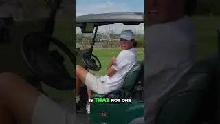 Golf Course Chaos: Hilarious Ball Hunt & Crazy Shots! #shorts