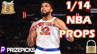 PRIZEPICKS NBA PICKS | WEDNESDAY 1/14/26 | NBA PLAYER PROPS PICKS | PRIZEPICKS NBA TODAY