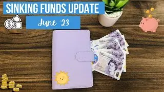 SINKING FUNDS UPDATE June 2023 | Single Parent Savings | Low Income Budget