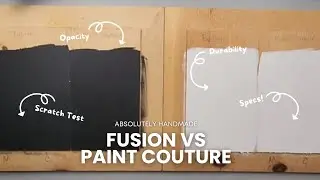 Fusion Paint versus Paint Couture Part 2- Milk Paint and Chalk Paint, Thrift flips, Upcycles & IOD!