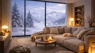 You Are Resting in a Swiss Alpine Mansion | Cozy Jazz for Studying and Reading
