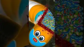 worms zone magic gameplay 🐍#shorts #short #shortvideo #viral #trending #wormszone #wormszoneio