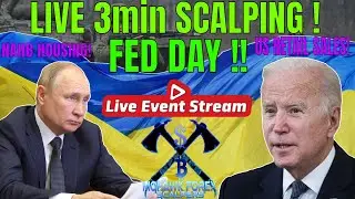 LIVE US30/GOLD  Retail Sales News Scalping with  US Market Analysis and Market Open Trading LIVE