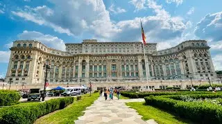 БУХАРЕСТ 2025 🇷🇴 Сказка посреди города: ПАРЛАМЕНТ, шоу и атмосфера праздника🇷🇴