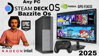 SteamOS Install Any pc 2025 : Console Os On Pc Bazzite installation guide