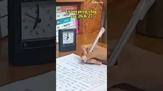 SSC 26 & 27 Study Motivation 💫 | Mini Study Vlog for Students | #shorts #studyroutine