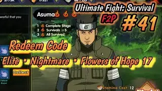Elite &bull; Nightmare &bull; Flowers of Hope 17 + Redeem Code | Ultimate Fight Survival F2P #41