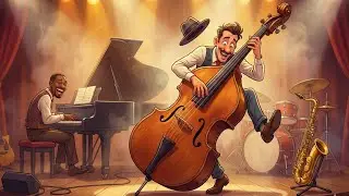 🎭 Comedy Jazz | 1 Hour Upbeat Playful Jazz Instrumental for Fun & Good Vibes 🎷