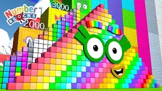 Numberblocks Step Squad: 777 vs 1 MILLION vs 10 MILLION! HUGE Count!