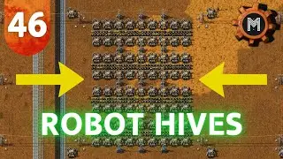Fixing Robot Travel and Storage | 46 | Factorio Space Age