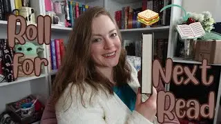 Бросок кубика для выбора следующей книги || Использую кубики, чтобы выбрать свою следующую книгу!