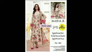 Digital pranted baroquo digital pranted lawn 3pcs new design dress