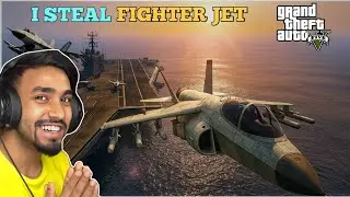 -STEALING SECRET FIGHTER JET FORM✈️ AIRCRAFT CARRIER🚢 GTA 5 #gta5gameplay #gameon  