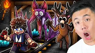 I Speedran The NEW Caves Update In 99 Nights In The Forest!