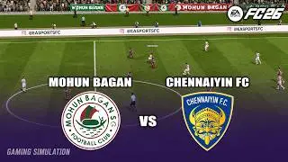 🔴Mohun Bagan SG vs Chennaiyin FC | Indian Super League Match Live Simulation | FC 26