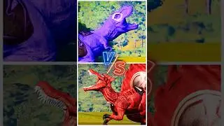 Black Panther Trex vs Deadpool Spinosaurus Epic Dinosaur Battle in JWE #dinosaur #blackpanther