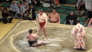 Asasekiryu (3-4) - Chiyoshoma (2-5) , Sumo : Natsubasho '16