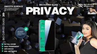 Ticon Privacy Glass | Ultimate 28&deg; Anti-Spy Screen Protector for Smartphones!