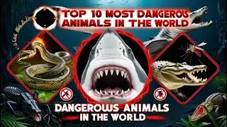 Top 10 Deadliest Animals You Should Fear!