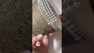 Jewelry box / шкатулка . Jute work. Enjoy 😊
