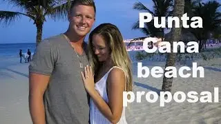 Punta Cana beach proposal