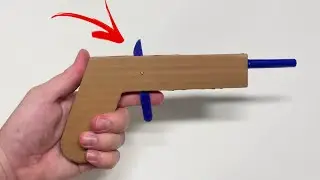 FAÇA UMA INCRÍVEL MINI ARMA QUE DISPARA