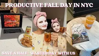 A Productive Fall Day In The Life In NYC|Reorganizing Our Closet For Fall|Saving A Half- Wasted Day
