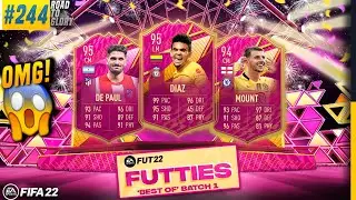 FUTTIES PLAYERS ARE INSANE - FT. 95 DIAZ, 95 DE PAUL, 94 MOUNT | FIFA 22 &bull; Road To Glory #244 🤩