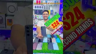 SHOCKER: Samsung S24Price Crashes &ndash; Official  😱 Best used mobile dealer Bangalore #samsung#ytshorts