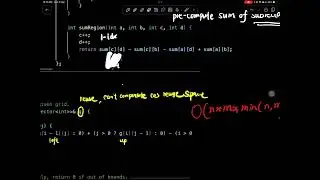 Leetcode-304-basic 2D-prefix sum