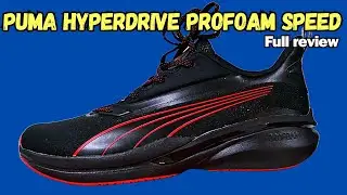 Puma Hyperdrive Profoam speed shoes, full review, on feet #puma   #hyperdriveprofoam #pumaprofoam