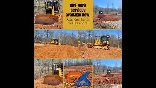 Dirt-work services available now.