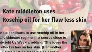 Essential oil love of Meghan Markle and Kate middleton