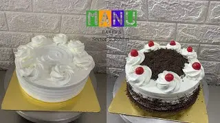 Delicious Black Forest Cake Design| Classic Chocolate Cherry Layer Cake with Whipped Cream Frosting