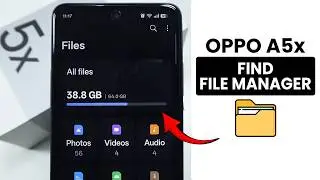 Как найти файловый менеджер на Oppo A5x &mdash; Access File Manager