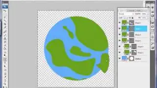 How I draw a vector planet