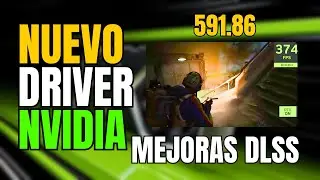 Nuevo driver NVIDIA 591.86 | Mejoras DLSS 4.5