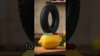 Lemon under tyres tradition in India 🇮🇳 #lemon #tradition #facts #traditional
