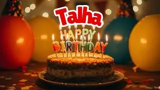 Birthday Song for Talha | Happy Birthday Talha