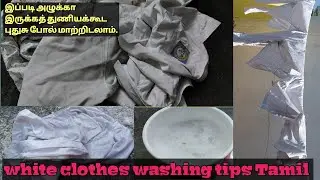 white clothes washing tips Tamil