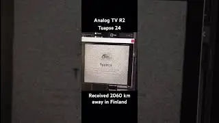 Analog TV DX- R2, Tuapse 24, Russia.