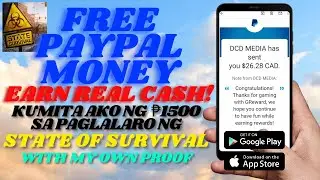 GREWARD X STATE OF SURVIVAL: KUMITA AKO NG ₱1500.00 SA TAPJOY OFFERWALL LEGIT!