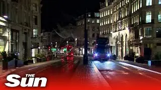 London's Oxford Street empty on day one of Tier 4 restrictions