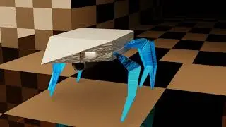 Sixth Blender Animation: Hexapod Walk Cycle, part II