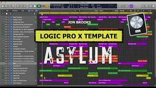 Asylum 🎵 Logic Pro X Template Download 🎵 Dark Ambient Electronic Music