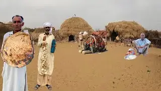 How To Make a Traditional Cholistani Cookie | Desert Cholistan | Primitive Bread | Village Food
