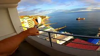 НАСТРОЕНИЕ КОСМОС БОМБА. Море зимой в Ялте. Зимнее море. Ялта 2020. Крым 2020. Зима в Ялте. Кайф