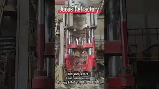 Have you ever seen the process of machine pressing refractory bricks?#shorts
